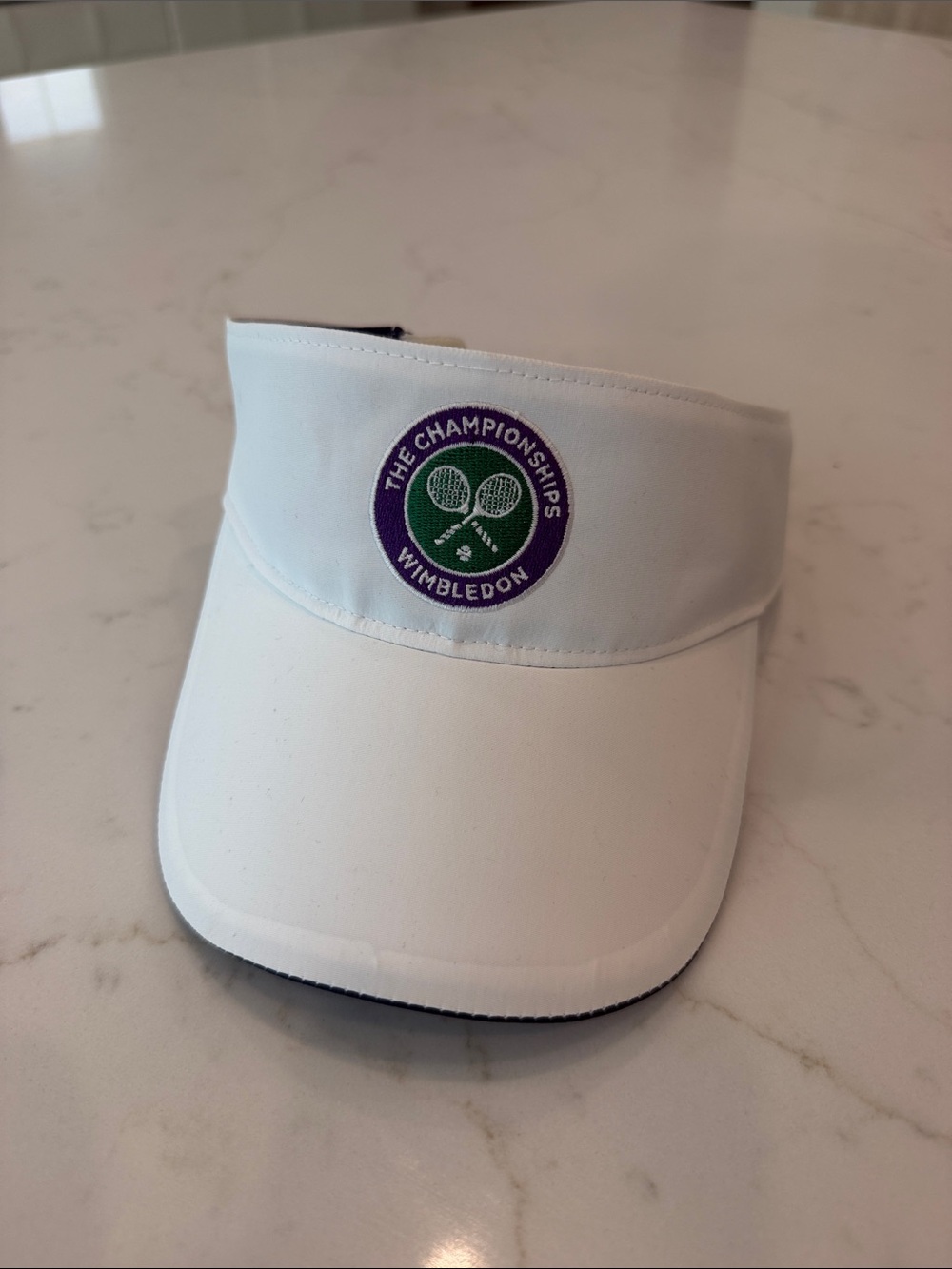 NWOT Wimbledon The Championships White Tennis Visor